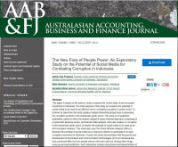 Image of Australasian Accounting, Business and Finance Journal