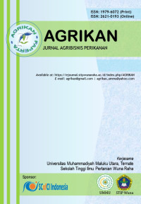 Image of AGRIKAN: JURNAL AGRIBISNIS PERIKANAN