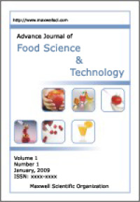 Image of Advance Journal of Food Science and Technology