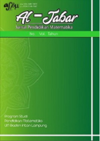 Image of AL-JABAR: JURNAL PENDIDIKAN MATEMATIKA