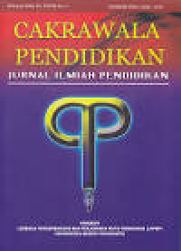 Image of CAKRAWALA PENDIDIKAN : JURNAL ILMIAH PENDIDIKAN