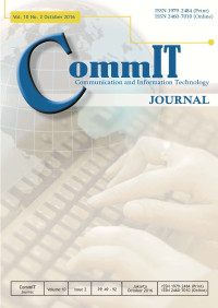 Image of COMMIT (COMMUNICATION AND INFORMATION TECHNOLOGY) JOURNAL