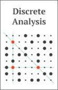 Image of Discrete Analysis