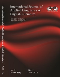 Image of International Journal of Applied Linguistics and English Literature