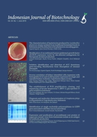 Image of INDONESIAN JOURNAL OF BIOTECHNOLOGY