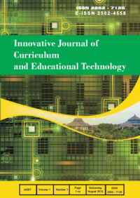 Image of INDONESIAN JOURNAL OF CURRICULUM AND EDUCATION TECHNOLOGY STUDIES