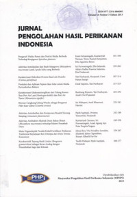 Image of JURNAL PENGOLAHAN HASIL PERIKANAN INDONESIA. VOL. 16. NO. 3, TAHUN 2013