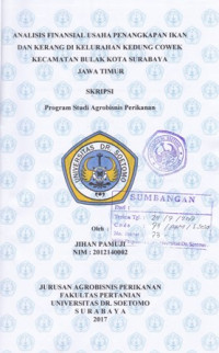 Image of ANALISIS FINANSIAL USAHA PENANGKAPAN IKAN DAN KERANG DI KELURAHAN KEDUNG COWEK KECAMATAN BULAK KOTA SURABAYA JAWA TIMUR
