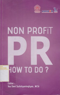 Image of NON PROFIT PR HOW TO DO?