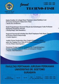 Image of JURNAL TECHNO-FISH, VOL. 02, NO. 02, DESEMBER 2018