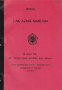 Image of MODUL : HAK ASASI MANUSIA