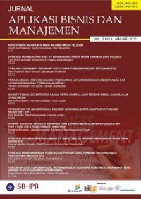 Image of JURNAL APLIKASI BISNIS  DAN MANAJEMEN