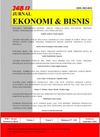 Image of JURNAL EKONOMI DAN BISNIS