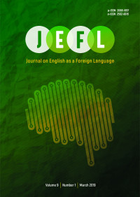 Image of Journal on English as a Foreign Language