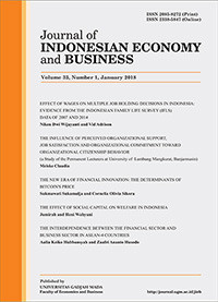 Image of JOURNAL OF INDONESIAN ECONOMY AND BUSINESS (JIEB)