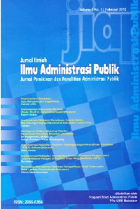 Image of JURNAL ILMIAH ILMU ADMINISTRASI PUBLIK