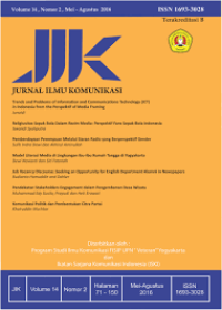 Image of JURNAL ILMU KOMUNIKASI