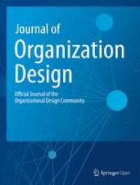 Image of Journal of Organization Design