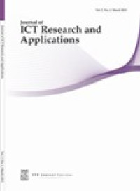 Image of JOURNAL OF ICT RESEARCH AND APPLICATIONS,  VOL. 8, NO. 2, DECEMBER 2014
