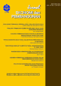 Image of JURNAL EKONOMI DAN PEMBANGUNAN