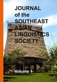 Image of Journal of the Southeast Asian Linguistics Society