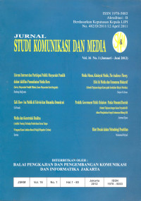 Image of JURNAL STUDI KOMUNIKASI DAN MEDIA