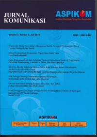 Image of JURNAL KOMUNIKASI ASPIKOM