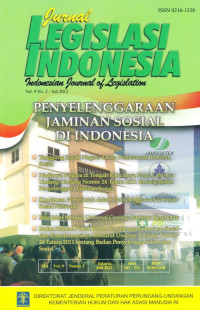 Image of JURNAL LEGISLASI INDONESIA