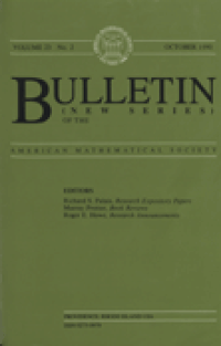 Image of Bulletin of the American Mathematical Society