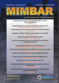 Image of MIMBAR : JURNAL SOSIAL DAN PEMBANGUNAN, VOL. 32, NO. 2, DESEMBER 2016