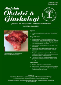 Image of MAJALAH OBSTETRI & GINEKOLOGI