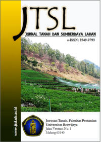 Image of JURNAL TANAH DAN SUMBER DAYA LAHAN