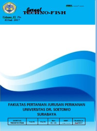 Image of JURNAL TECHNO-FISH, VOL. 01, NO. 01, JULI 2017