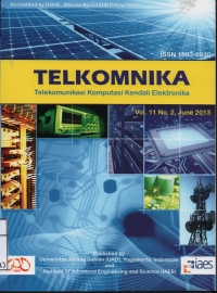 Image of TELKOMNIKA : TELECOMMUNICATION, COMPUTING, ELECTRONICS AND CONTROL, VOL. 12, NO. 3, SEPTEMBER 2014